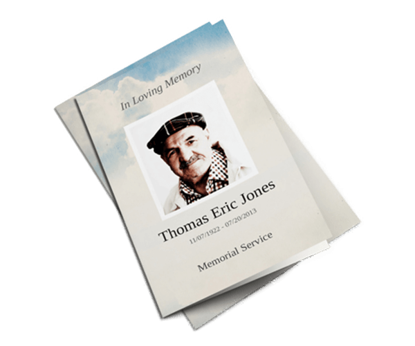 Funeral Programs Printing