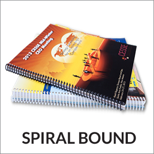 Spiral Bound booklets